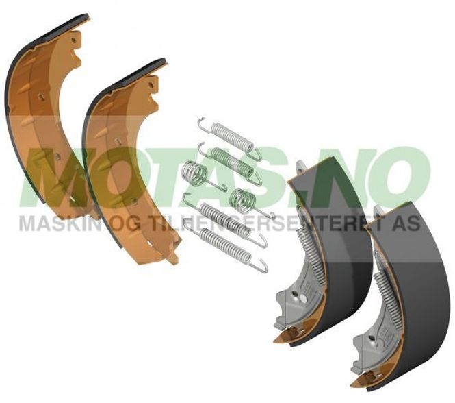 Hovedbilde Bremseskosett Knott 200x50 (mekanisk)