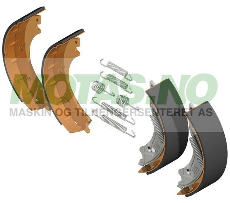 Bremseskosett Knott 200x50 (mekanisk)