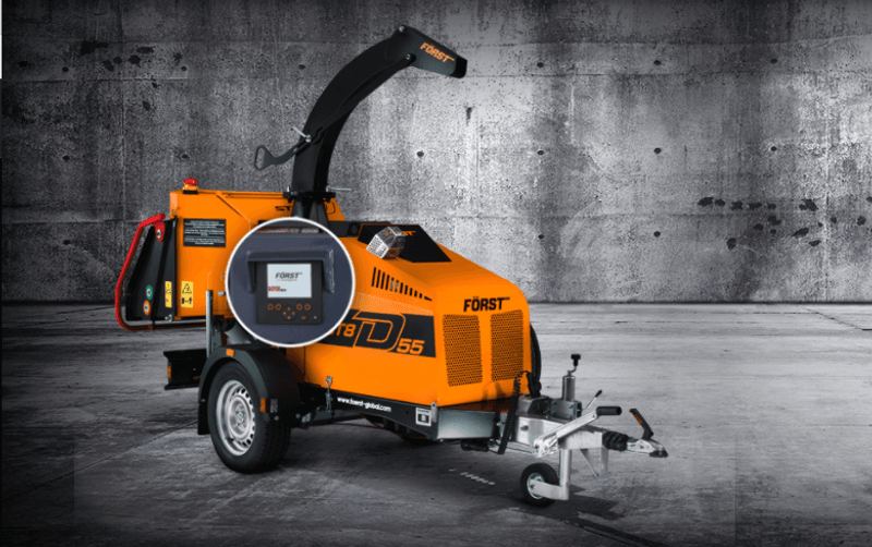 FÖRST FLISHUGGER / KVISTHUGGER ST8D (55hk)