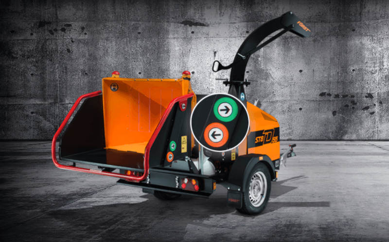 FÖRST FLISHUGGER / KVISTHUGGER ST8D (55hk)