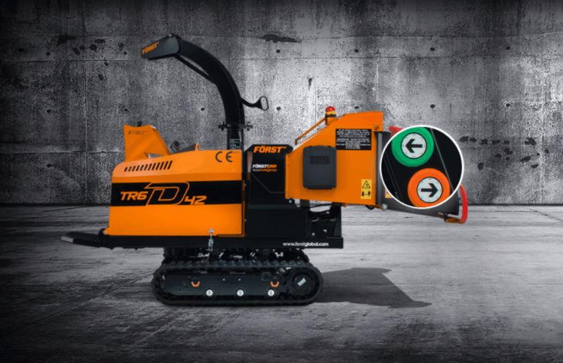 FÖRST FLISHUGGER / KVISTHUGGER TR6D(24 hk)