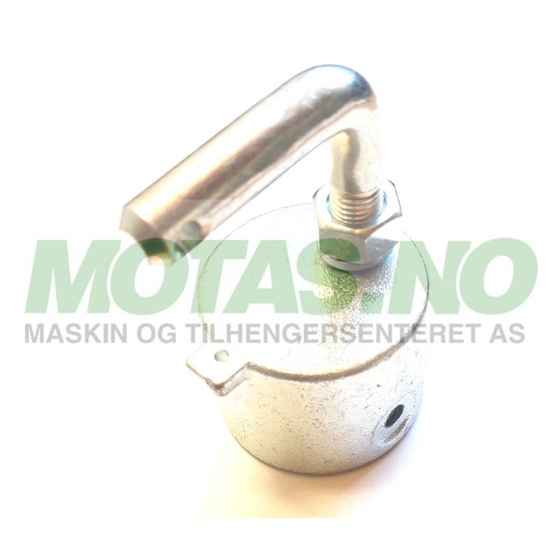 Endestykke til bom med krok