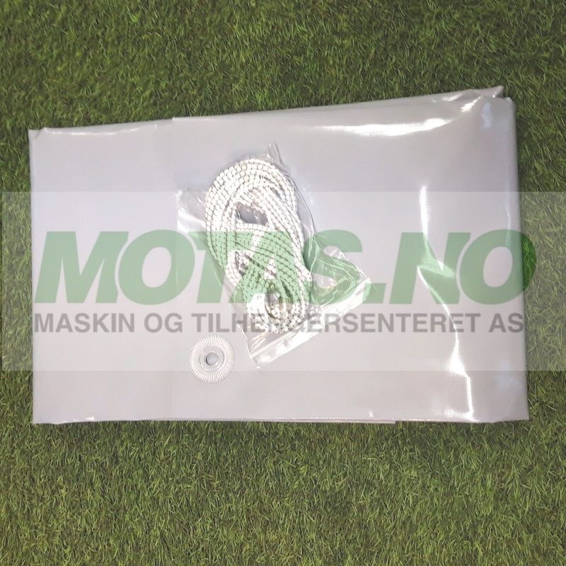 Flat presenning 2130x1510x75 grå