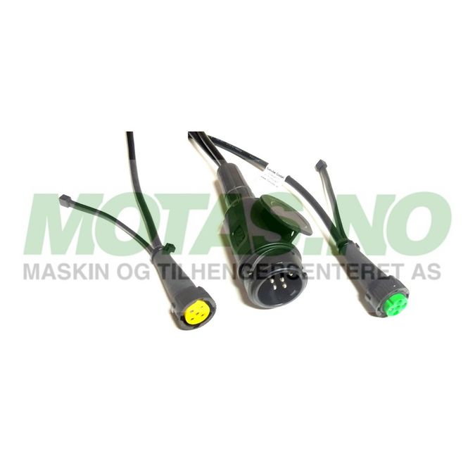 Hovedbilde Ledningsnett 13-pol 2x8,8m + 2x0,1m DC 5-pol. ...