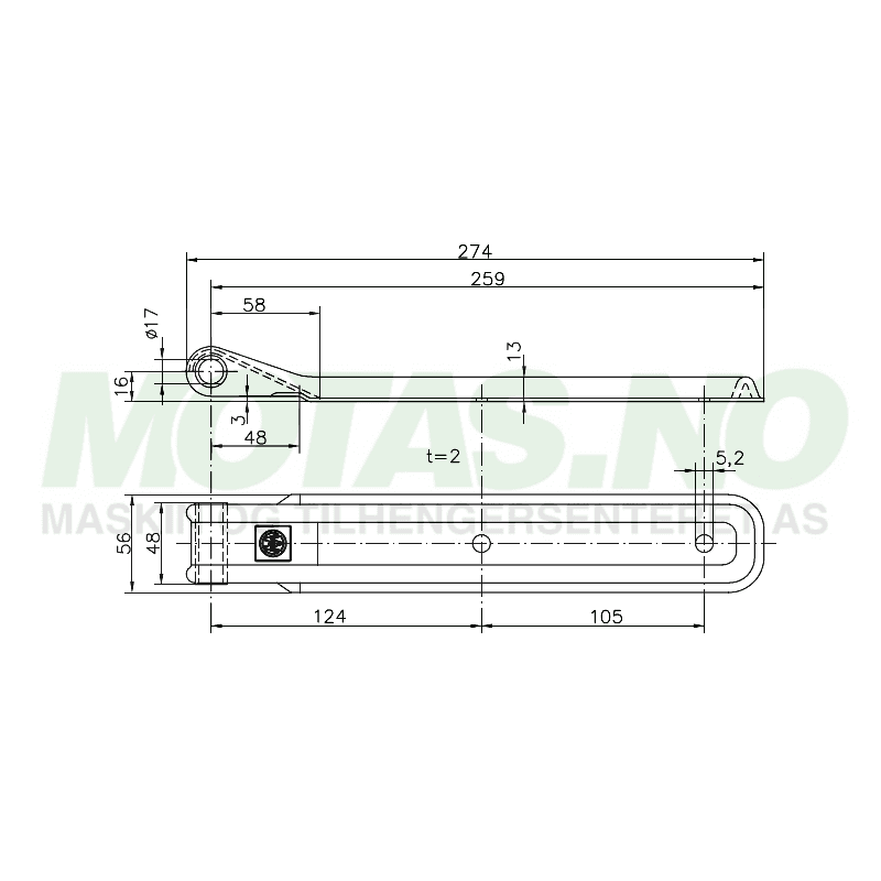 Hengsle Winterhoff 274mm