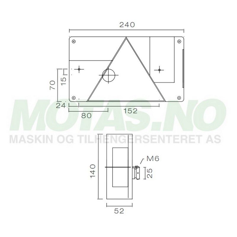 Multipoint I 12V 5-pol Venstre