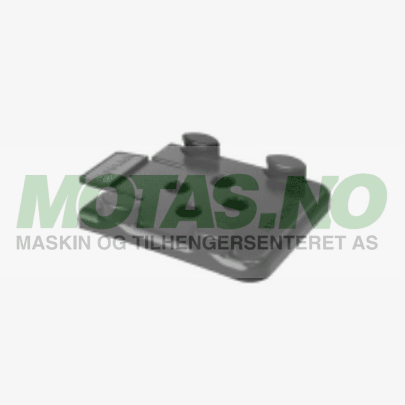 Holder til Domar hjulstopper, svart