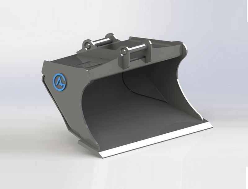 Pusseskuffe S50 1400 mm 380L