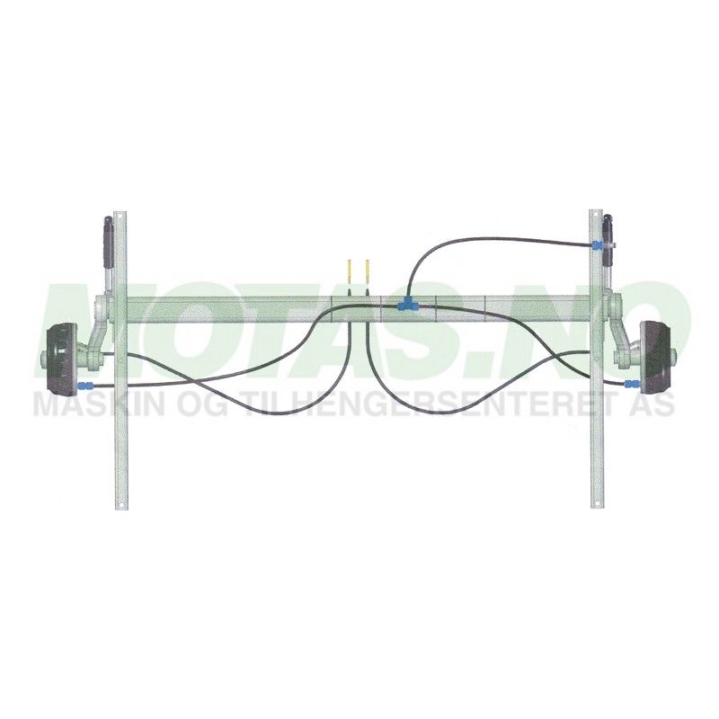 Spylesett Knott 200x50 brems (enakslet)