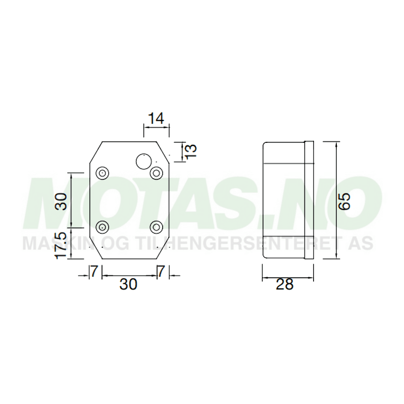 Flexipoint I Rød/Hvit Løs