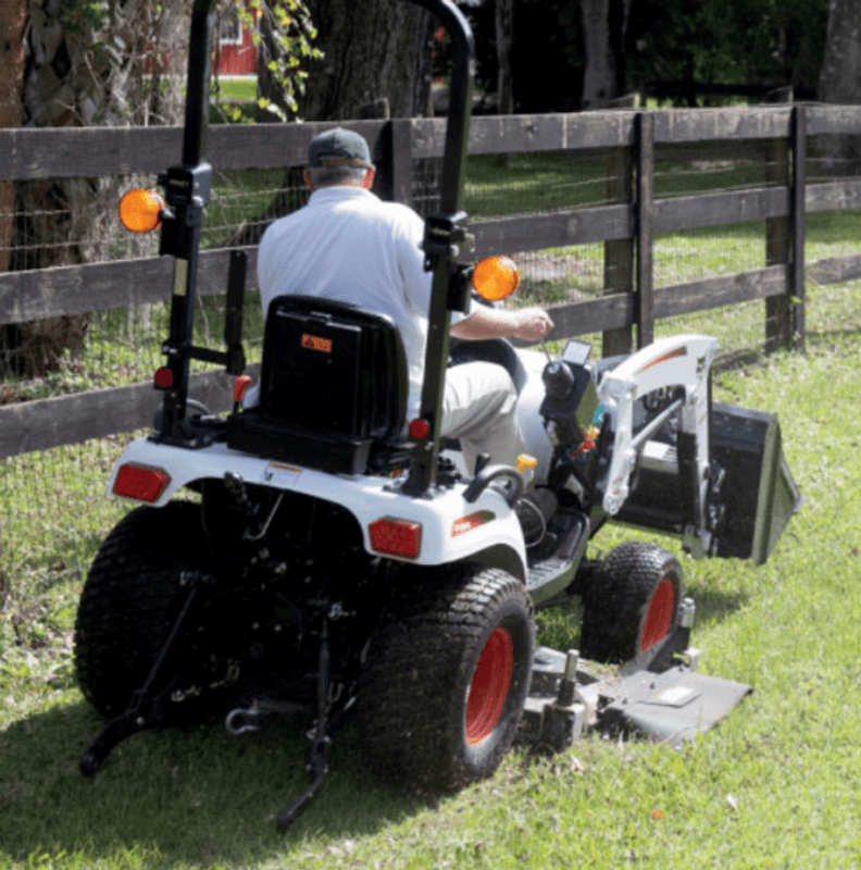 Bobcat midtmontert klippepanne