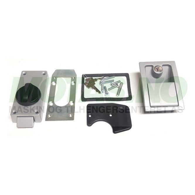 Hovedbilde Dørlås firkantet komplett