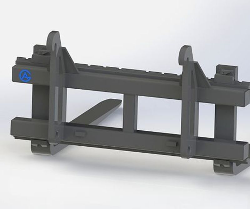  Pallegaffel ZM402 / L25 1200/1200 2500kg