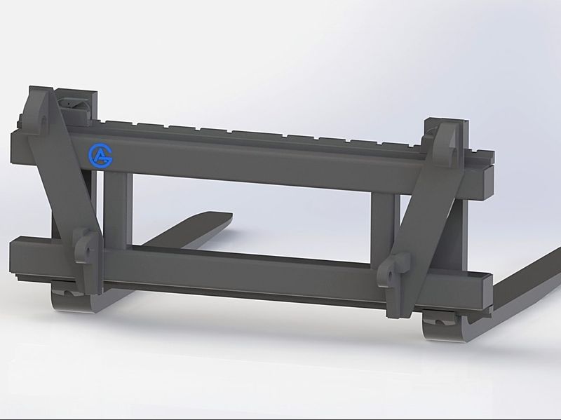  Pallegaffel Euro 1200/1200 2500kg