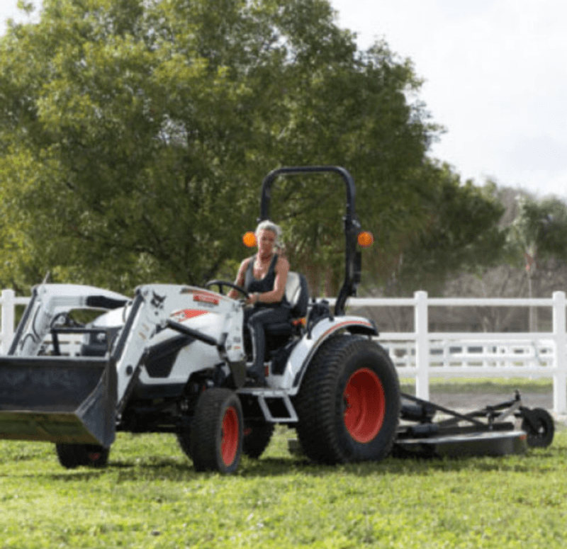 Bobcat bakmontert klippepanne